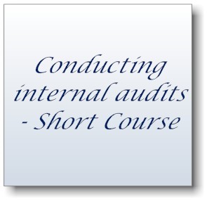 Conducting internal audits - Short Course