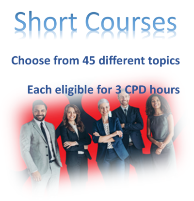 Choose from 45 different short courses